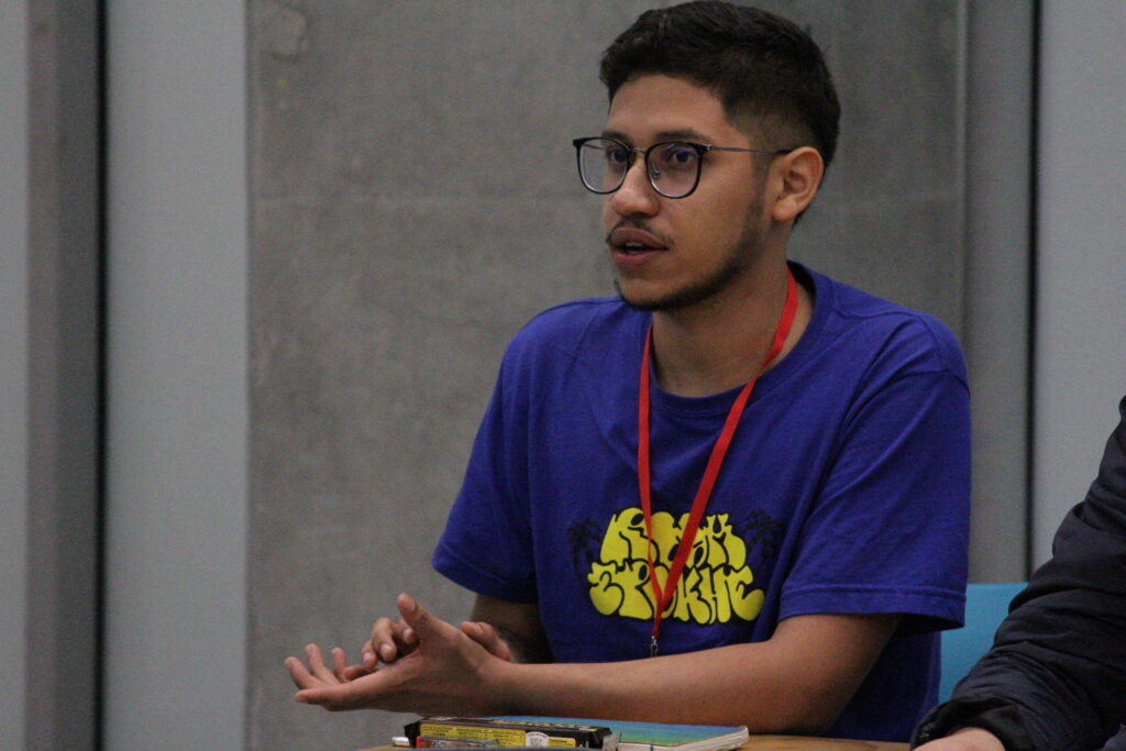 Taller Debate Cine. Foto: Laura Rodríguez