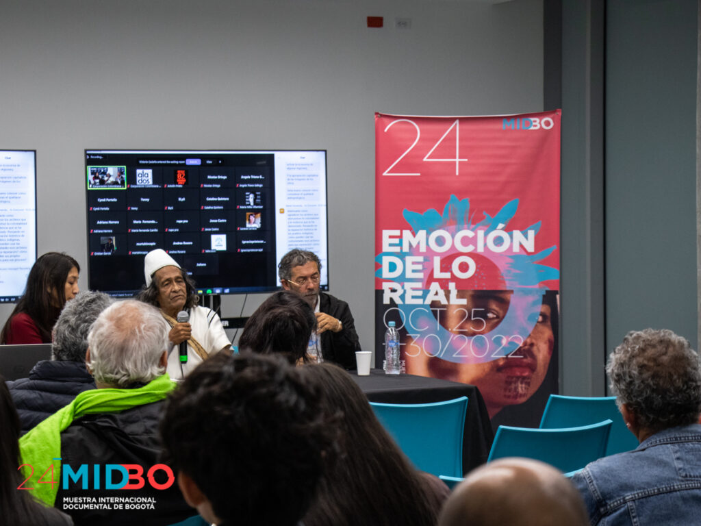 Seminario El archivo de lo real, un atlas de emociones. Foto: Inhouse audiovisual